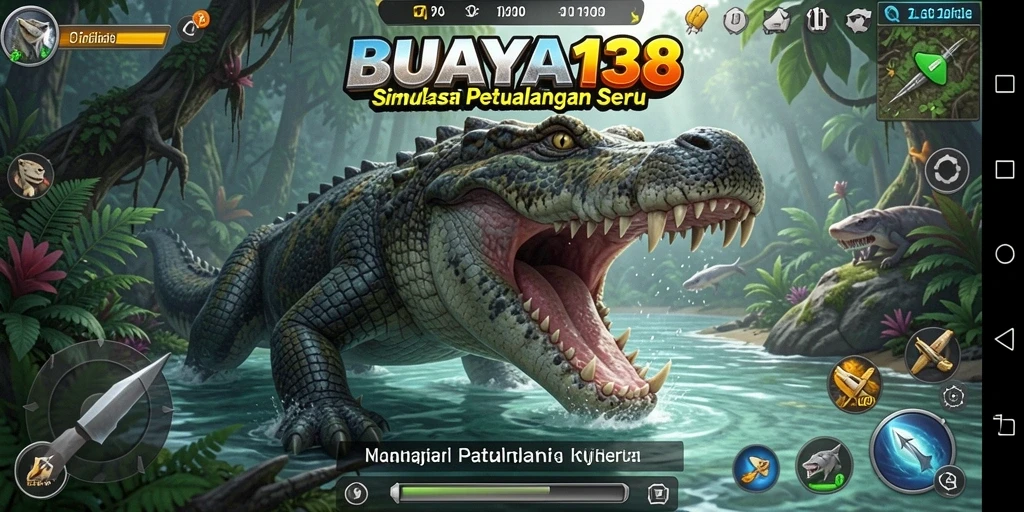 Tampilan gameplay BUAYA138 yang menakjubkan dalam simulasi petualangan.