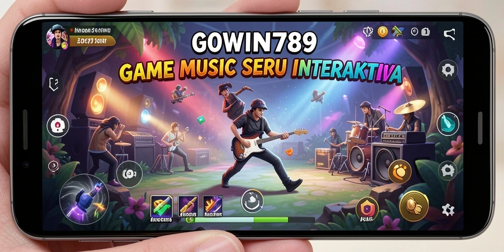 Tampilan gameplay GOWIN789 yang penuh warna dan interaktif.