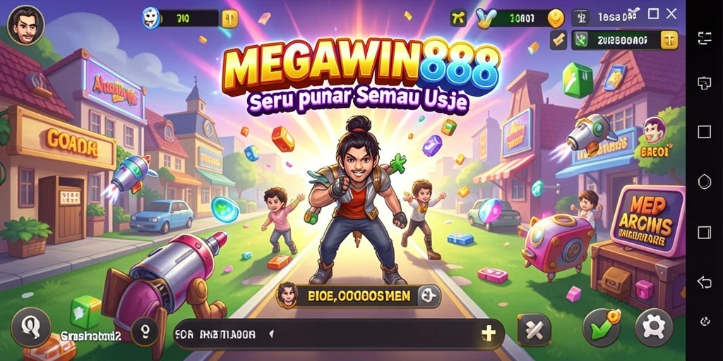 Screenshot MEGAWIN888 menampilkan gameplay seru dengan grafis yang memukau.