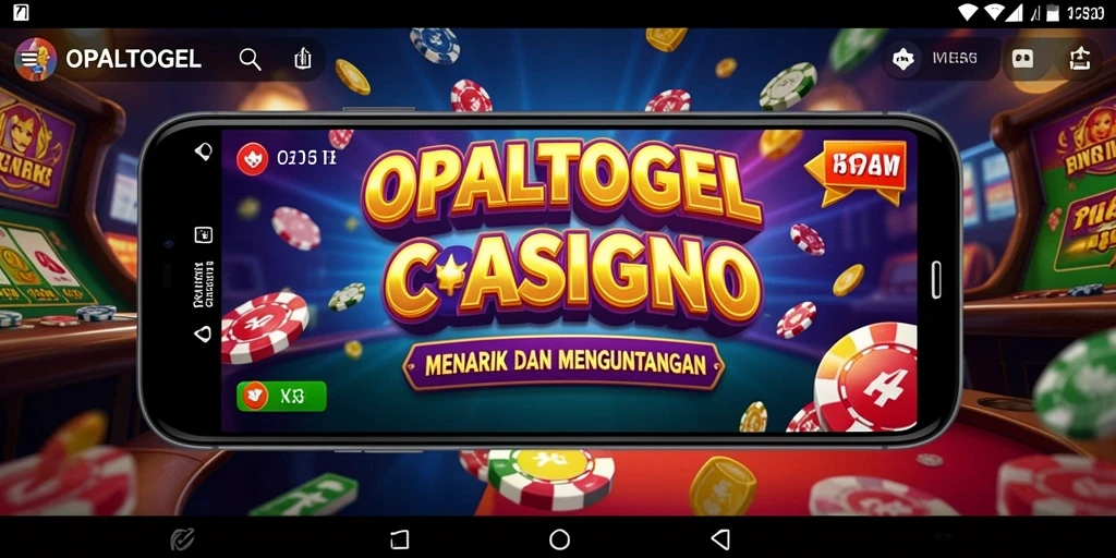 Tampilan menarik dari gameplay <strong>OPALTOGEL</strong> di dunia Kasino.